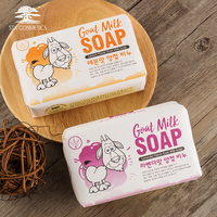 Savon hydratant pour le bain personnalisé, savon artisanal pour blanchir la peau, savon pour le corps au lait de chèvre