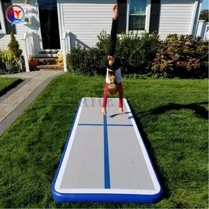 Custom Size AirTrack 3m 4m 5m 6m 8m 10m gym mat tumble track inflatable air track for gymnastics Inflatable gym mat