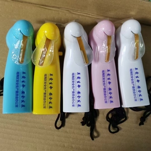 Decorazioni per <span class=keywords><strong>feste</strong></span> Mini ventilatori portatili a LED con messaggio personalizzato Glow elettrico Mobile fai da te Mini ventilatore a LED - Product Image 3