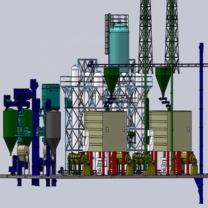 Mannheim-proceso de horno K2SO4, línea de fertilizante de sulfato de potasio