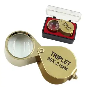 40X Magnifying Magnifier Glass Jeweler Eye Jewelry Loupe Loop With