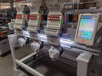 Machine à broder industrielle automatique à tête unique Yeshi, 3 têtes, 12 aiguilles, haute qualité, facile à utiliser