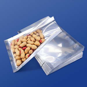 Bolsas <span class=keywords><strong>de</strong></span> Vacío <span class=keywords><strong>de</strong></span> Aluminio para Alimentos con Impresión en Huecograbado, Acabado Mate Dorado y Logotipo Personalizado para Ensaladas - Product Image 2