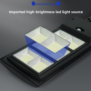 Nuovo Lampione Stradale a LED <span class=keywords><strong>Solare</strong></span> 2026 per Esterni, Impermeabile IP55 con Sensore di Movimento, Telecomando e Controllo Timer - Product Image 2