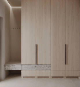 התאמה אישית ארון נעליים מעץ מודרני עם אחסון בשפע עבור חדרי מגורים דירות מלונות וילות - Product Image 6