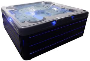 Spa extérieur chauffé <span class=keywords><strong>Grand</strong></span> <span class=keywords><strong>espace</strong></span> 110 jets Bain à remous de luxe Jets de massage Balboa Jacuzzi extérieur avec ozone et filtre - Product Image 2