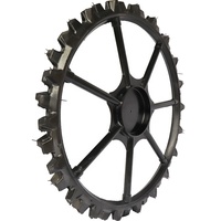 Untuk RUBBER 1226*80mm Roda Karet Hitam Solid dengan Garansi 5 Tahun untuk Mesin Pemanen Galic dan Traktor Bawang