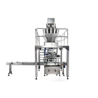 Machine multifonctionnelle automatique de qualité alimentaire 20 sacs/min pour l'emballage, l'étiquetage et la scellage de sacs en plastique, en papier, en aluminium, de films, de pochettes et de boîtes