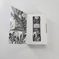 Boîte d'emballage en carton personnalisée avec logo imprimé, emballage en papier pliable pour cosmétiques, rouge à lèvres, emballage de boîte cosmétique