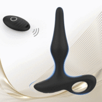 Vente en gros de jouets anaux sans fil en silicone avec télécommande, vibrateur pour hommes, plug anal, massage de la prostate, jouets sexuels pour adultes, érotique, OEM & ODM