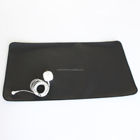 Tapis de mise à la terre conducteur avec cordon de sécurité pour ordinateur, bureau, maison et applications commerciales