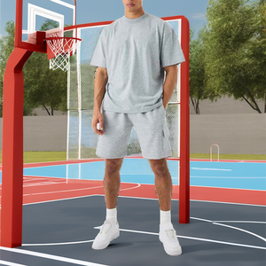 Conjunto Deportivo Masculino Verano 2026, Conjunto Casual de Playa, Camiseta de Secado Rápido y Pantalones Cortos Deportivos para Hombre, Entrenamiento Deportivo - Product Image 2