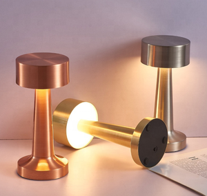 Creative LED Night <b>Light</b> Table Lamp with Touch Control Simple Feature AC Power for Hotel Bedside Living Room or Desktop Use - Product Image 3