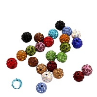 Perline di argilla accessori per gioielli fai-da-te multicolori rotondi sfera per trapano in argilla