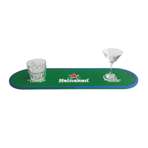 Custom Printed <b>Silicone</b> PVC Bar Runner Rubber Pub <b>Mat</b> Beer Spill Pad Rail <b>Mat</b> Drip Tray Non Slip Service <b>Mat</b> Placemat - Product Image 4