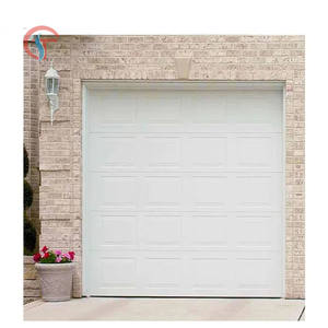 Rétro En Aluminium portes <span class=keywords><strong>de</strong></span> <span class=keywords><strong>Garage</strong></span> Sectionnelles Section Portes <span class=keywords><strong>de</strong></span> <span class=keywords><strong>Garage</strong></span> pour Villa - Product Image 3