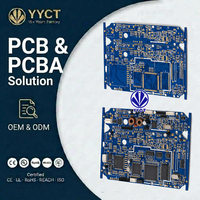Fabricant rapide de prototypes de circuits imprimés SMT OEM, usine de circuits électroniques, contrôle industriel, PCBA, traitement embarqué