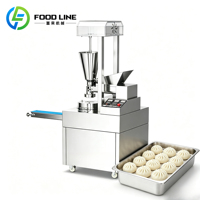 Machine de transformation de collations traditionnelles chinoises, machine entièrement automatique pour la formation de petits pains, équipement de fabrication de Xiao Long Bao