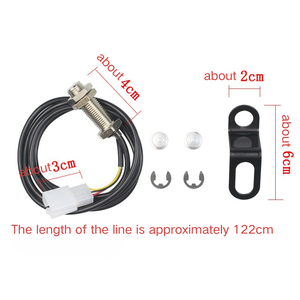 Accessoires de moto numériques ATV odomètre compteur de vitesse tachymètre capteur et support pour modification - Product Image 2