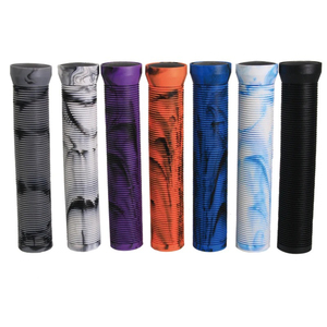 BUCKLOS allungata manubrio per bicicletta impugnature MTB antiscivolo per bicicletta copertura impugnatura in gomma antiurto polsini per bicicletta accessori per bicicletta - Product Image 1