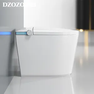 Inodoros Inteligente Afstandsbediening Elektrische Automatische Spoeling Wc Bidet Eendelig Intelligente Slimme Toiletpot