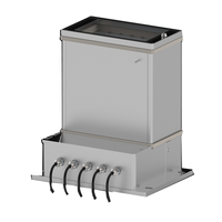 RDEKONO Schroff Aluminium 19 pouces 3U 6U 235MM IP67 Subrack Châssis de carte PXIe CPCI ATCA VPX VME Cabinet
