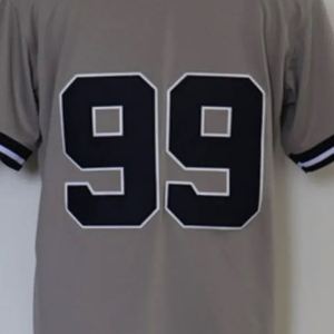 Listo para enviar La mejor calidad Mariano Rivera Camiseta de béisbol blanca Transpirable y de talla grande disponible - Product Image 2