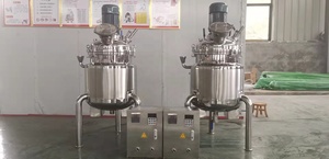 Émulsifiant homogénéisateur mélangeur à cisaillement élevé bibo Lab Scale en acier inoxydable avec revêtement pour applications chimiques et alimentaires, engrenage moteur - Product Image 5