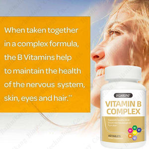 OEM Vitaminas del complejo <span class=keywords><strong>B</strong></span> con <span class=keywords><strong>vitamina</strong></span> <span class=keywords><strong>C</strong></span> Ácido fólico <span class=keywords><strong>B</strong></span> 12 Vitaminas Todo en uno <span class=keywords><strong>Vitamina</strong></span> <span class=keywords><strong>B</strong></span> Complex Tablets Suplementos (B3, B6, B12) - Product Image 2