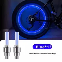 Lampe de valve de vélo solaire à LED, lampe de vélo de montagne pour la conduite nocturne, lumière multicolore, étanche IPX5