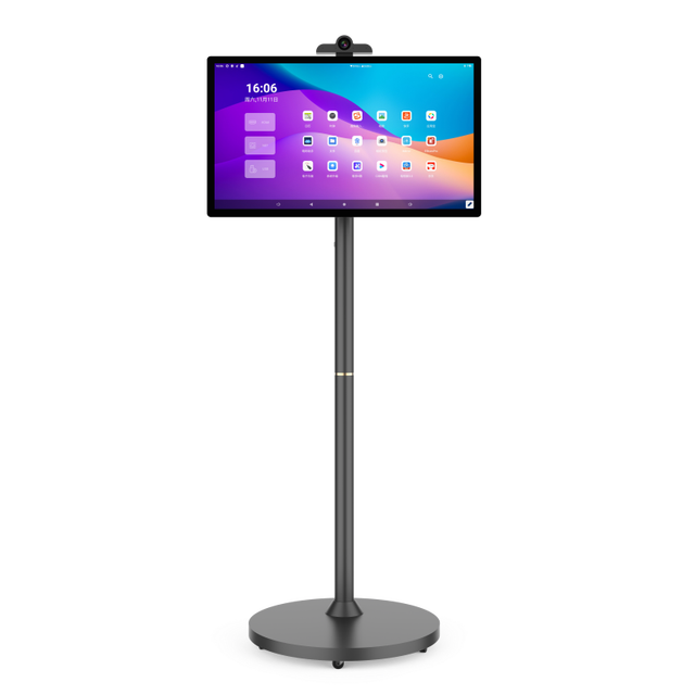 27 Inch Touch Panel Smart Tv Lcd Touch Screen Monitor Android Rollable Battery Powered Moveable Smart Tv