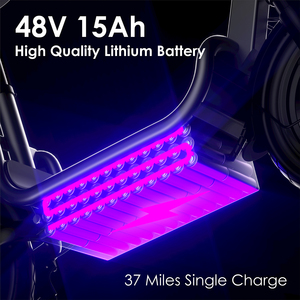 Trottinette HEZZO T3, 48V 15Ah 750W, batterie lithium haute vitesse, frein à disque puissant, longue autonomie, stock UE/US, trottinette longue portée L - Product Image 5