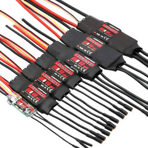 Controlador de velocidad 40A 50A 60A 80A 15A 20A 30A 100A 120A V2 ESC con UBEC para aviones RC helicóptero - Product Image 1