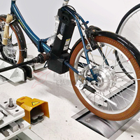 Equipo de prueba de relación de impulso de bicicleta, equipo de prueba de límite de velocidad, máquina de prueba integral de condición de carretera de bicicleta