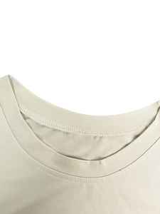 Playera Casual de Moda <span class=keywords><strong>para</strong></span> <span class=keywords><strong>Mujer</strong></span> con Estampado Gráfico de Corazón y Letras, Cuello Redondo y Manga Corta - Product Image 3