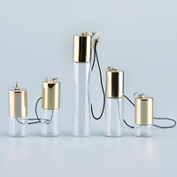 Flacons compte-gouttes en verre vides et portables de 1 ml, 2 ml, 3 ml, 4 ml, 5 ml pour échantillons d'huiles essentielles et de parfums