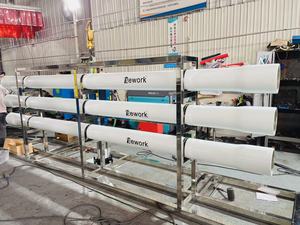 15t 15000lph thẩm thấu ngược RO hệ thống xử lý nước Thiết bị lọc nước màng nhà máy sản xuất 1 năm 40kw 380V - Product Image 2