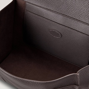 Magnifique sac fourre-tout en cuir grainé souple, broderie personnalisée du logo, sac de voyage Mahjong, sacs de rangement Mahjong - Product Image 3