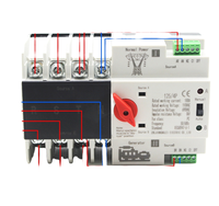 Commutateur de transfert automatique bimode manuel/automatique 2P 3P 4P personnalisable avec certificat CE ISO 9000 pour générateur et PV