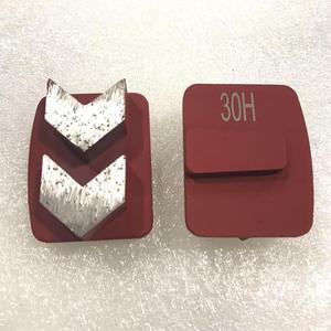 Haute qualité diamant très rugueux disque de meulage Double flèche Segments Base en acier excellente viscosité agent de liaison des métaux - Product Image 4