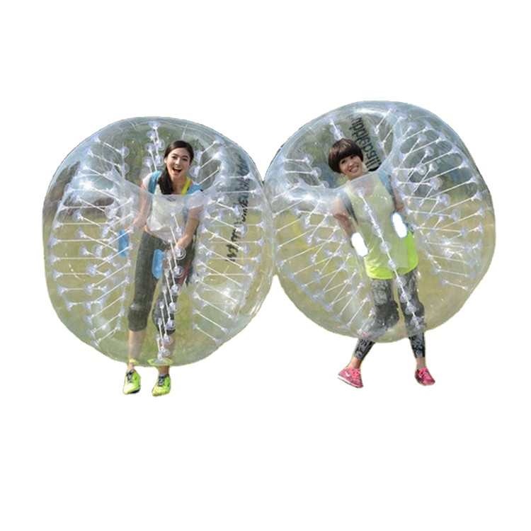 Großer aufblasbarer menschlicher Körper Bubble Ball, verrückter aufblasbarer Zorb Fußball Walking Bubble Bumper Ball, aufblasbare Ball Person im Inneren