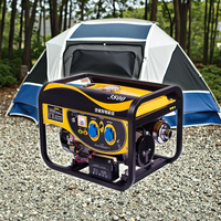 Tragbarer 3KW 4-Takt Mini-Benzingenerator mit Autostart, Vollkupfer, Einphasig für Haus/Auto/Reise 220V/380V/400V/480V 50/60Hz