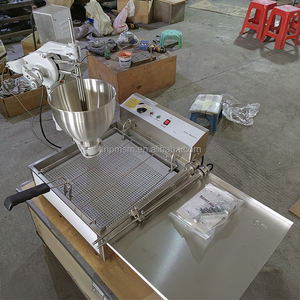 कैफे के लिए डोनट निर्माता जर्मन कारखाने 3 में 1 में एक वाहन में अफ्रीकी बहु डिजाइन फ्रैंक उपकरण वाणिज्यिक स्वचालित होपर - Product Image 4