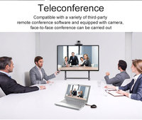 Tableau blanc interactif scolaire Hd 55 pouces écran Lcd réunion électronique numérique écran plat interactif tableau blanc intelligent