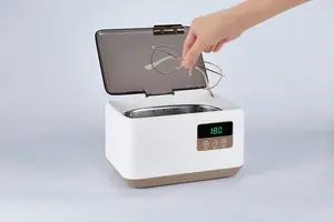 Hot Sale 600ml High Frequency Digital Ultrasonic Cleaner For Glasses Retainer Teeth Dental Cleaning Ultrasonic Cleaning Machine