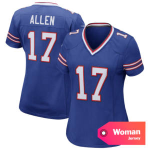 Nieuw model dames jersey Buffalo jersey 17 Josh Allen 86 Kincaid 4 Cook 58 Milano 0 Coleman witte voetbaltrui gestikt - Product Image 2