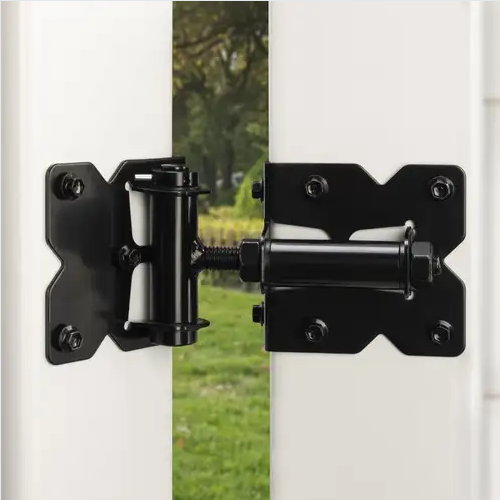 Heavy Duty Stainless Steel Fence Hinge Gate Latch for Yard  Stainless Steel  Fence Gate Hinge for Outdoor Vinyl Wooden Fence