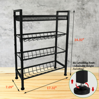 Accessoires pour imprimante 3D, support de stockage pour bouteilles de résine UV, support organisateur en acier, convient à différentes tailles de bouteilles, assemblage facile