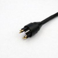 Connecteur sous-marin standard à 6 broches, connecteurs pour environnements difficiles et sous-marins, compatibles avec SUBCONN