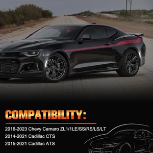 4 pezzi pennarello laterale a LED bianco per luci Chevy Camaro 2016- , Cadillac CTS/ATS - Product Image 2
